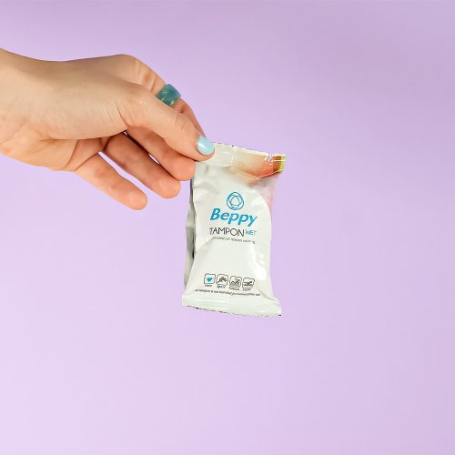Beppy Tampon WET - Tampon burete lubrifiat - 4 piese