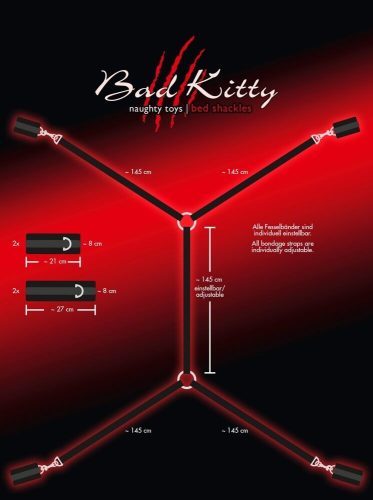 Cătușele de pat pentru pisici rele