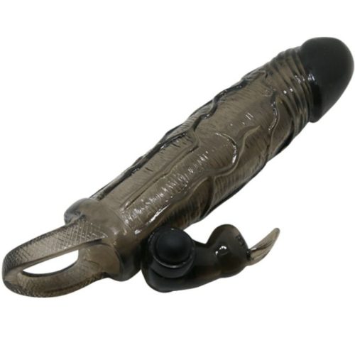 BAILE - BRAVE MAN PÉNISZFEDŐ NYÚL FEKETE 16,5 CM