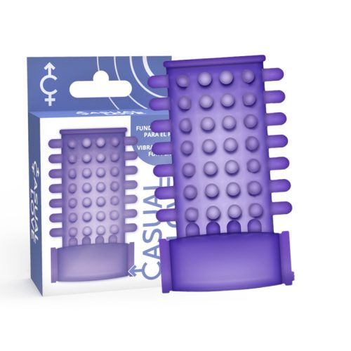 CASUAL LOVE - RING VIBRÁLÓ UJJ LILA