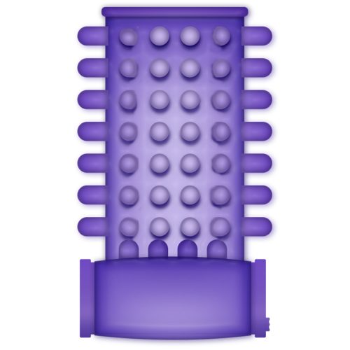 CASUAL LOVE - RING VIBRÁLÓ UJJ LILA