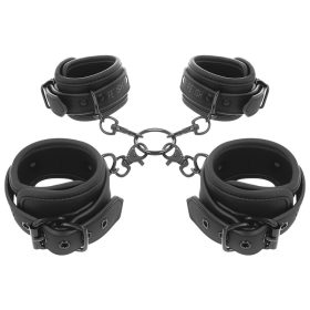   FETIS ALÁRENDELT – KÉZ- ÉS BOKA BILINCSEK NOPREN BÉLÉSSZEL