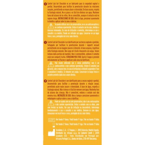 CONTROL - LUB GEL CSOKOLÁDÉ KENŐANYAG 75 ML