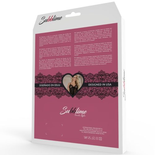 SUBBLIME - BABYDOLL FEHÉR SZÉLESÍTETT UJJÚ S/M