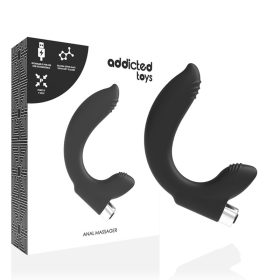   ADDICTED TOYS - PROSZTATAVIBRÁTOR ÚJRATÖLTHETŐ MODEL 7 - FEKETE