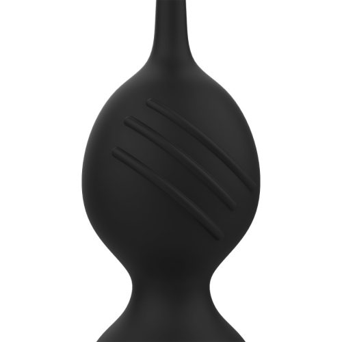 RITHUAL - NISHA FELTÖLTHETŐ REZGŐ KEGEL LABDÁK FEKETE