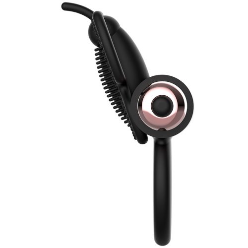 COQUETTE CHIC DESIRE - FARKAS KARIKA PILLANGÓ VIBRÁTORRAL FEKETE/ARANY