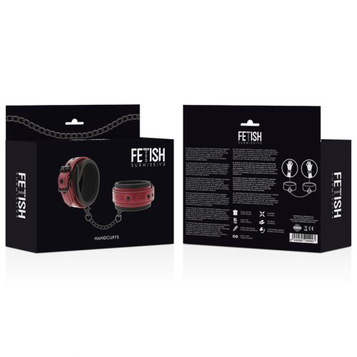 FETIS ALÁVETETTSÉG SÖTÉT SZOBA – VEGÁN BŐRBILINCSEK NEOPRÉN BÉLÉSSEL