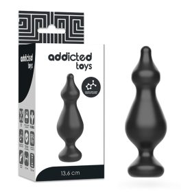 ADDICTED TOYS - ANAL SZEXUÁLIS DUGÓ 13,6 CM FEKETE