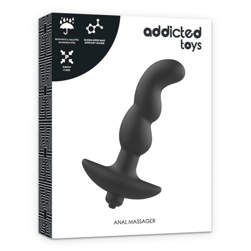 ADDICTED TOYS – ANÁLIS MASSZÍROZÓ BLACK VIBRATION MODEL 2-SEL