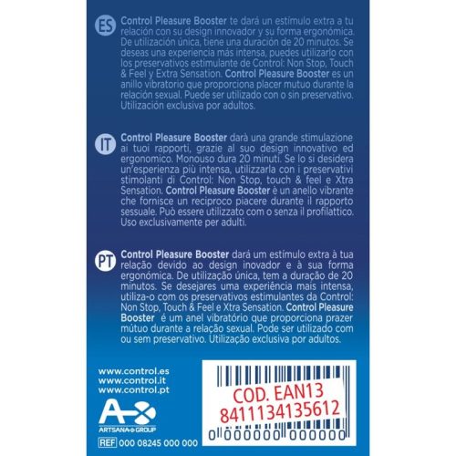 CONTROL - PLEASURE BOOSTER VIBRÁTOR GYŰRŰ