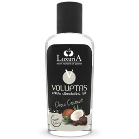   INTIMATELINE LUXURIA – VOLUPTAS EHETŐ MASSZÁZSGEL, MELEGÍTŐ HATÁS – KÓKUSZOS ÉS TEJSZÍN 100 ML