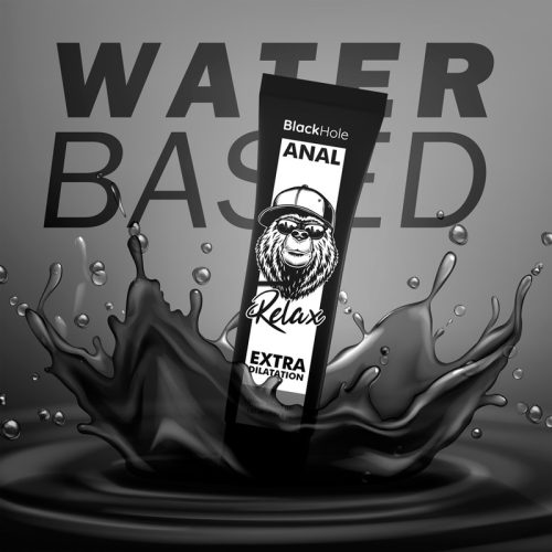 FEKETE LYUK - VÍZBÁZISÚ GÉL ANÁLIS TÁGLÁS 150 ML