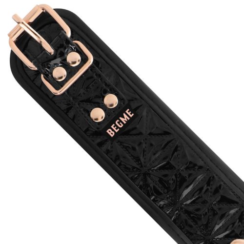 BEGME – FEKETE KIADÁSÚ NYAKÖRV MELLBIMBÓCSÍPEKKEL NEOPRÉN BÉLÉSSZEL