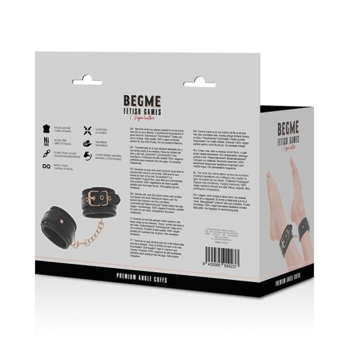 BEGME – BLACK EDITION PRÉMIUM BOKAMANDZSETTÁK NEOPRÉN BÉLÉSSZEL