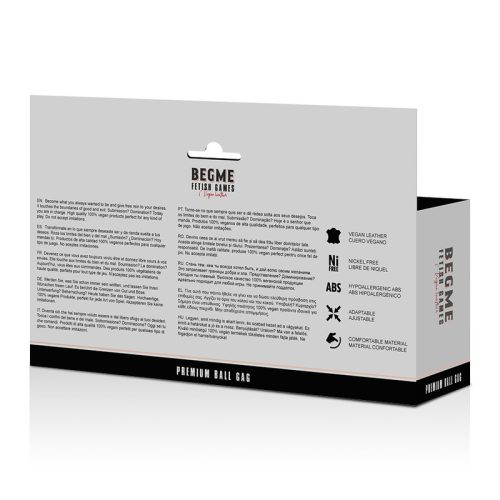 BEGME - RED EDITION VEGÁN BŐRÁLLKAPCS