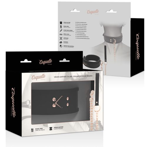 COQUETTE CHIC DESIRE – FANTASY VEGÁN BŐR NYAKÖRV NEOPRÉN BÉLÉSSEL