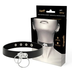 COQUETTE CHIC DESIRE - DUPLA GYŰRŰS VEGÁN BŐR CHOKER