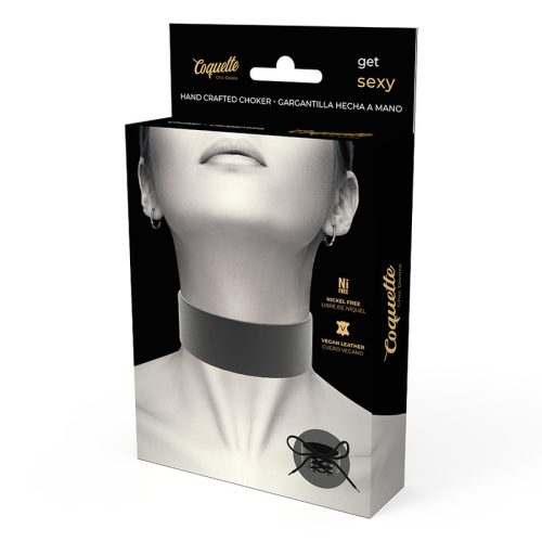 COQUETTE CHIC DESIRE - VEGÁN BŐR CHOKER