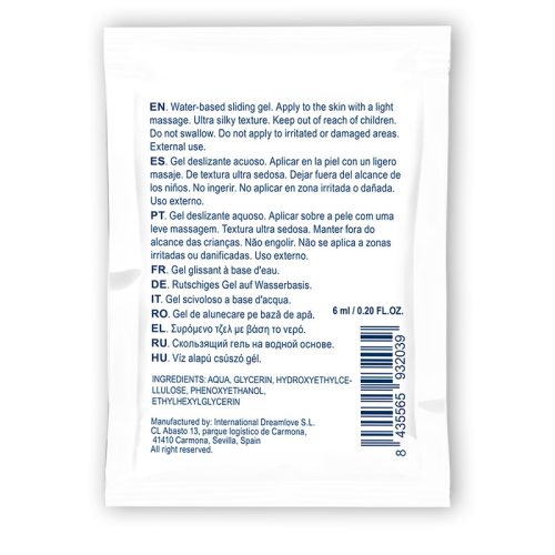 WATERFEEL - SEMLEGES VÍZALAPÚ CSÚSZÓ GÉL 6 ML