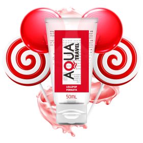AQUA TRAVEL - LOLLIPOP ÍZŰ VÍZALAPÚ SÍKOSÍTÓ - 50 ML