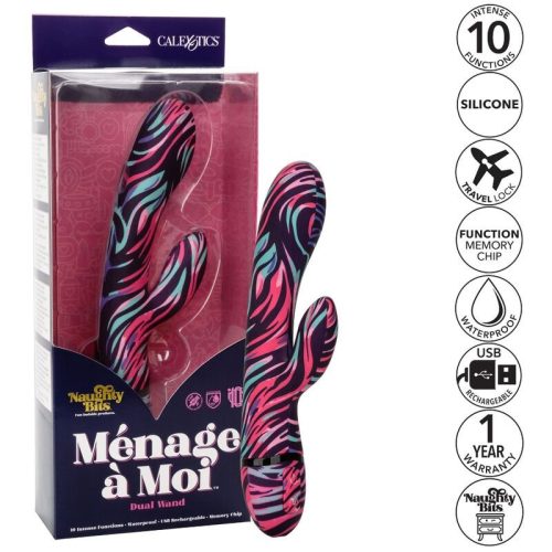 CALEXOTICS - MENAGE A MOI DUAL PAND VIBRÁTOR