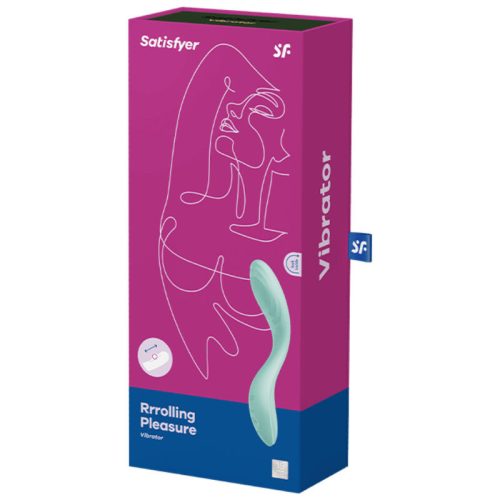 SATISFYER - RRROLLING PLEASURE GSPOT VIBRÁTOR ZÖLD