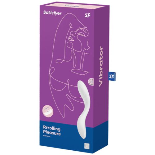 SATISFYER - RRROLLING PLEASURE GSPOT VIBRÁTOR FEHÉR