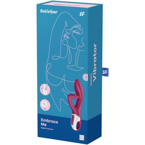 SATISFYER - EMBRACE ME GSPOT VIBRÁTOR BERRY