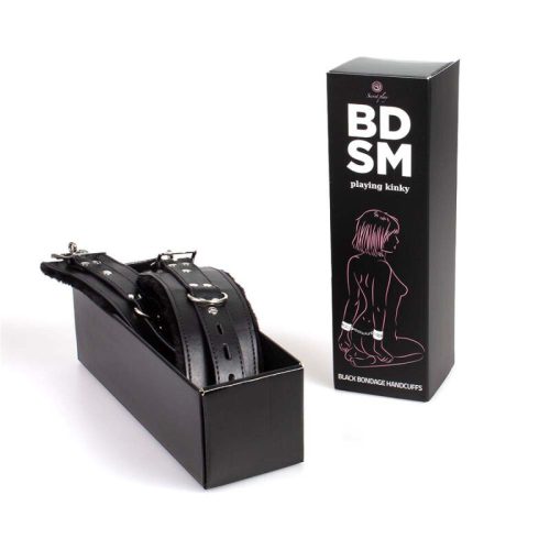 SECRETPLAY - FEKETE KÖTÖZÉS BILINCSEK BDSM KOLLEKCIÓ