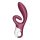 SATISFYER - TOUCH ME RABBIT VIBRÁCIÓ PIROS