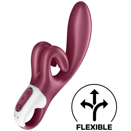 SATISFYER - TOUCH ME RABBIT VIBRÁCIÓ PIROS