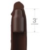 FANTASY X - TENSIONS - PIPEDREAMS HÜVELY 22,86 CM + 7,62 CM PLUG BROWN
