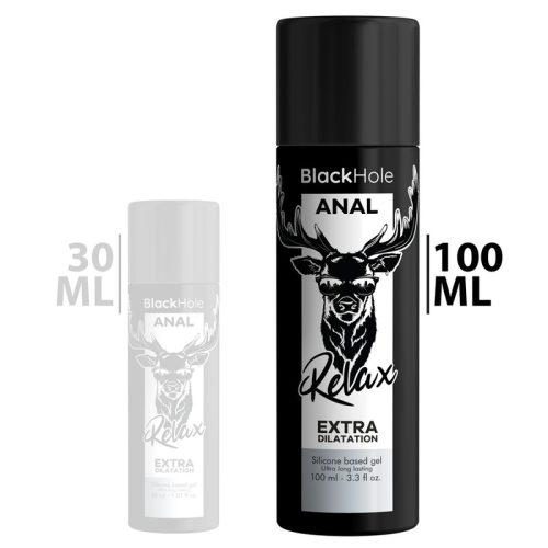 FEKETE LYUK - GÉL SZILIKON ALAP ANÁLIS TÁGULÁS 100 ML