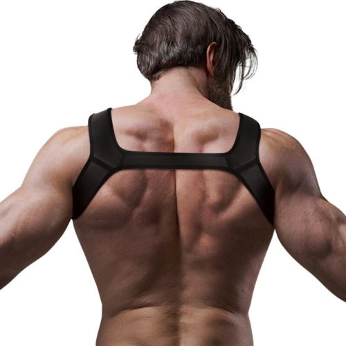 FETISS ALÁVETETTSÉG – NEOPRÉN MELLKASPÁNT FÉRFIAKNAK M MÉRET