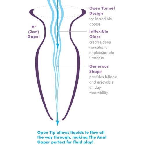 ANAL FANTASY ELITE COLLECTION - ANAL GAPER DILATÁTOR KEZDŐKNEK KRISTÁLY S MÉRET