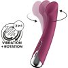 SATISFYER - SPINNING G-SPORT 1 ROTATOR VIBRÁTOR PIROS
