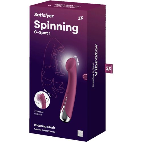 SATISFYER - SPINNING G-SPORT 1 ROTATOR VIBRÁTOR PIROS