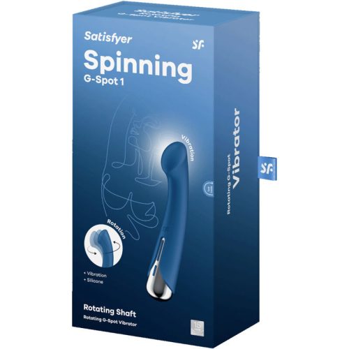 SATISFYER - SPINNING G-SPORT 1 ROTATOR VIBRÁTOR KÉK