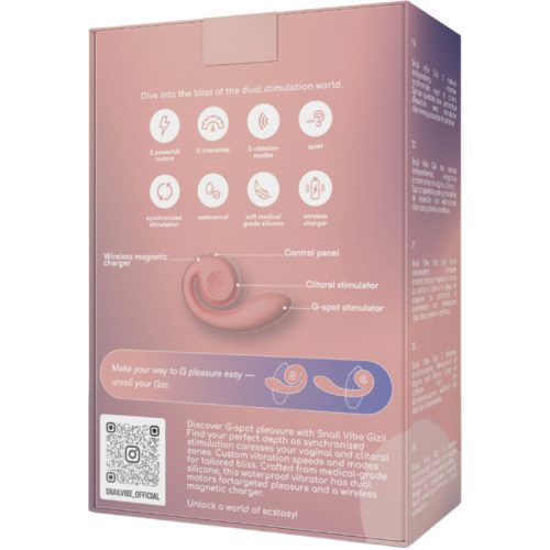 CSIGA HANGULAT - GIZI DUAL STIMULATOR PINK