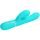PRETTY LOVE - TÖBBFUNKCIÓS G-SPOT VIBRÁTOR AQUA GREEN