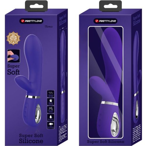 PRETTY LOVE - THOMAS MULTIFUNCTION G-SPOT VIBRÁTOR LILA