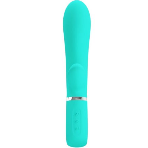 PRETTY LOVE - THOMAS MULTIFUNCTION G-SPOT VIBRÁTOR AQUA GREEN