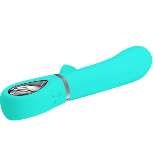 PRETTY LOVE - THOMAS MULTIFUNCTION G-SPOT VIBRÁTOR AQUA GREEN