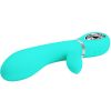 PRETTY LOVE - THOMAS MULTIFUNCTION G-SPOT VIBRÁTOR AQUA GREEN
