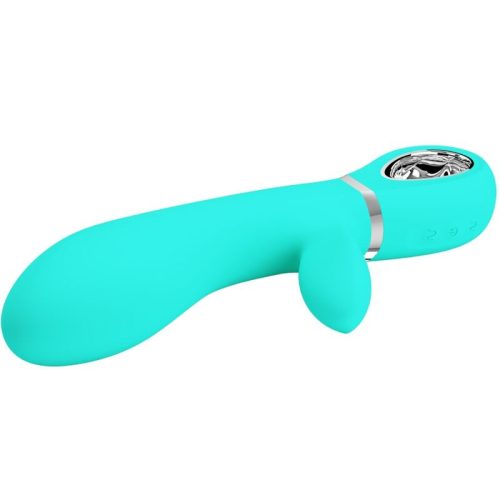 PRETTY LOVE - THOMAS MULTIFUNCTION G-SPOT VIBRÁTOR AQUA GREEN