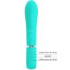 PRETTY LOVE - THOMAS MULTIFUNCTION G-SPOT VIBRÁTOR AQUA GREEN