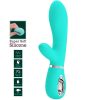 PRETTY LOVE - THOMAS MULTIFUNCTION G-SPOT VIBRÁTOR AQUA GREEN