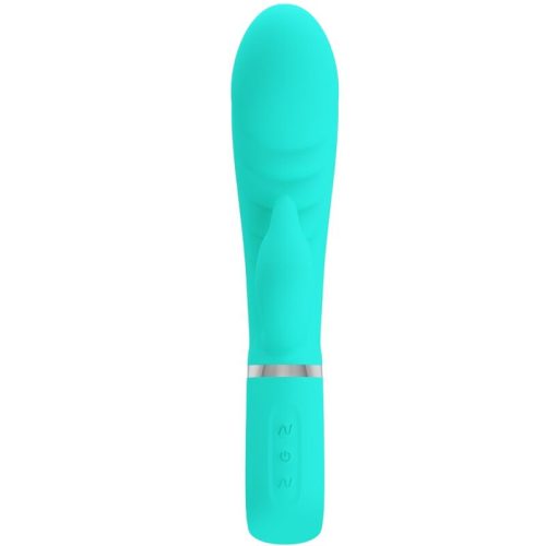 PRETTY LOVE - PRESCOTT MULTIFUNCTION G-SPOT VIBRÁTOR AQUA GREEN