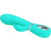 PRETTY LOVE - PRESCOTT MULTIFUNCTION G-SPOT VIBRÁTOR AQUA GREEN